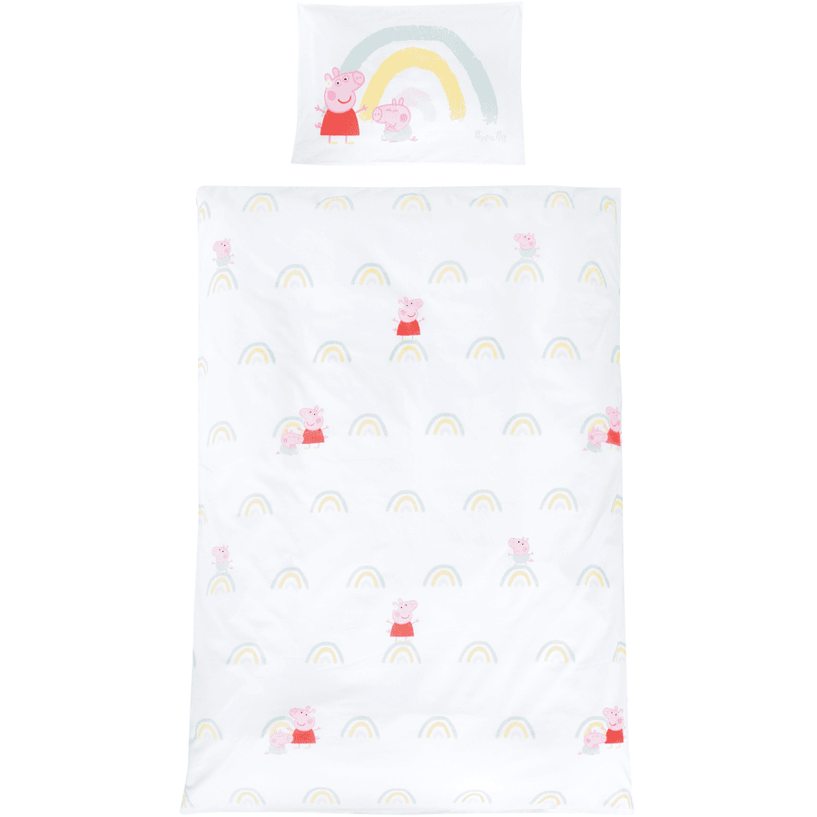 roba Parure de lit enfant Peppa Pig 100x135 cm 2 pièces