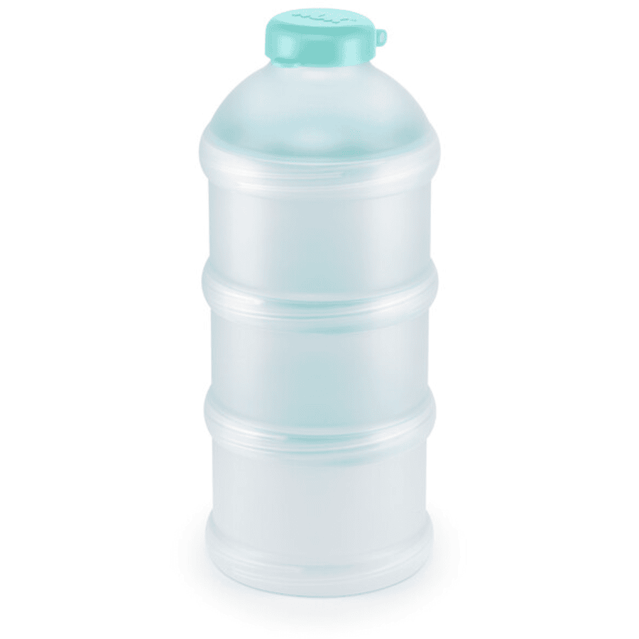 NUK Boîtes pour lait en poudre, sans BPA, bleu pétrole 3 pièces