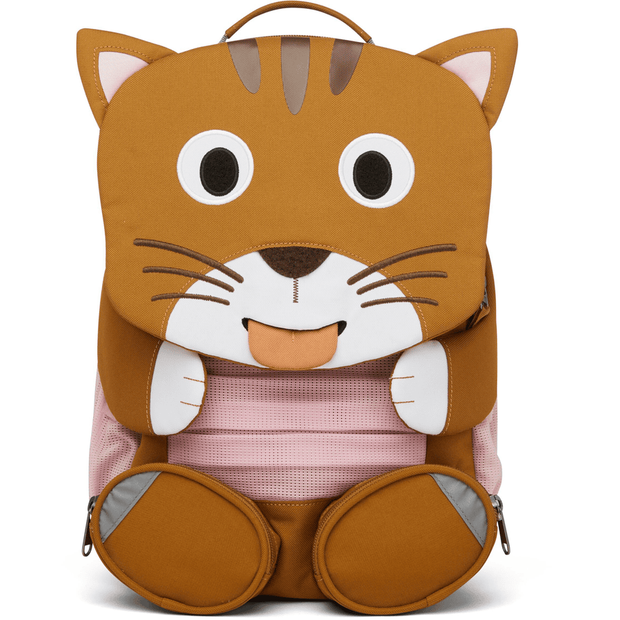 Affenzahn Big friends - rygsæk til børn: kat, brun model 2022