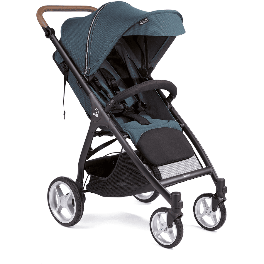 GESSLEIN Buggy SMILOO Happy+ black/tabak ocean blue