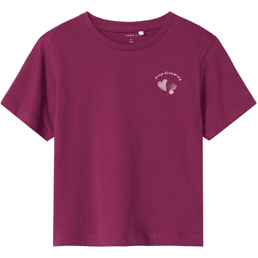 name it T-Shirt Nmfbetria Boysenberry