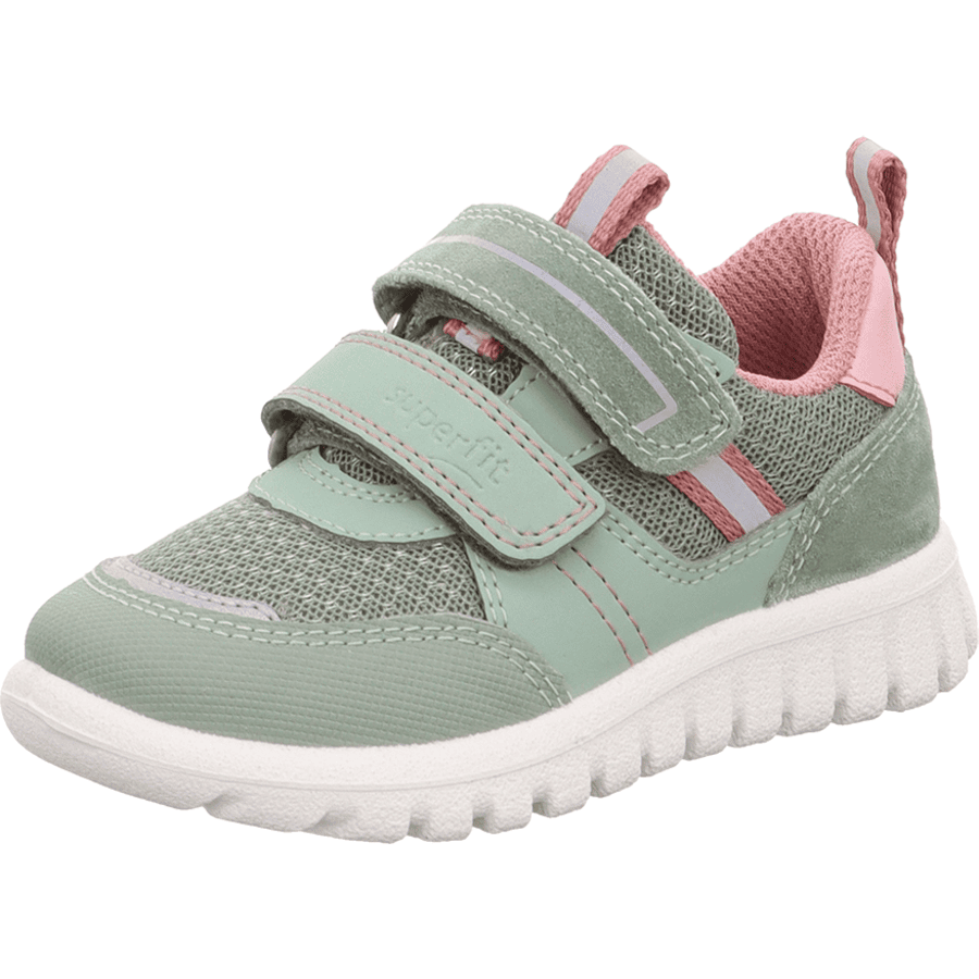 superfit Halbschuh Sport7 Mini hellgrün/rosa