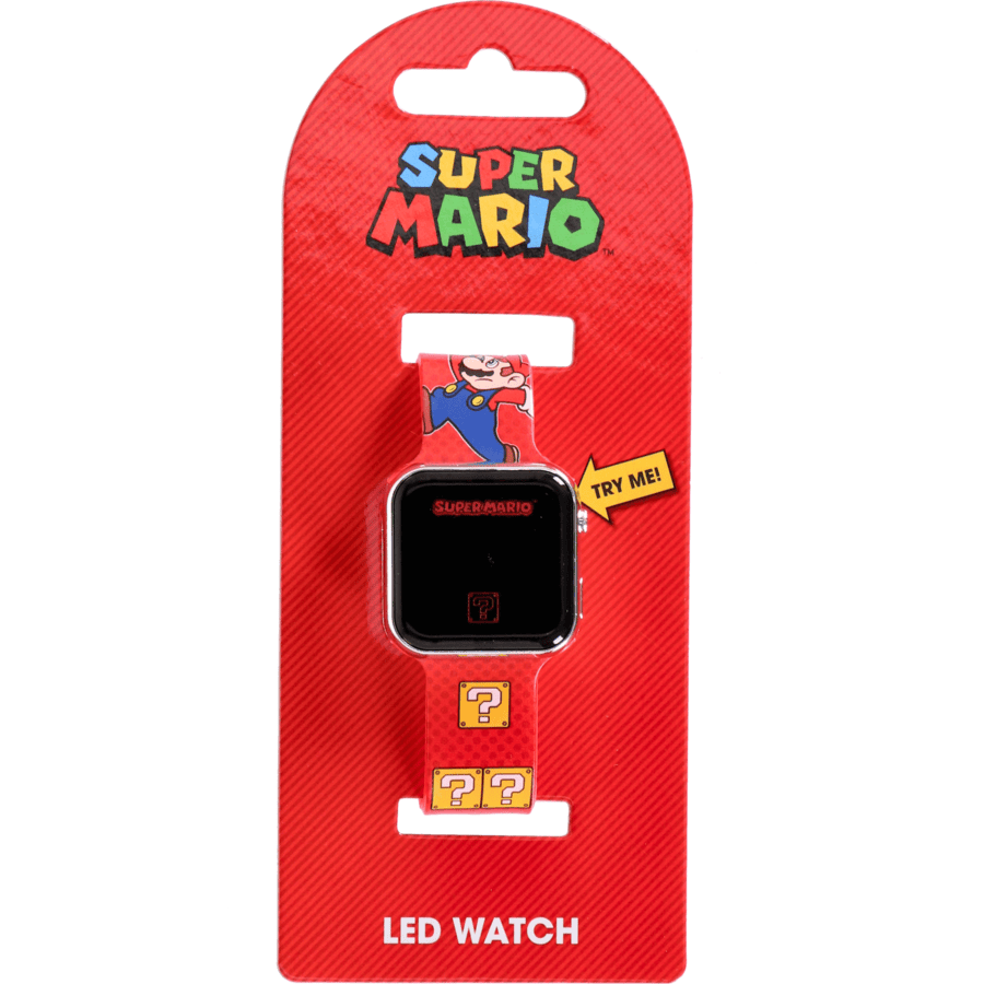 Accutime LED Super Mario-ur til børn