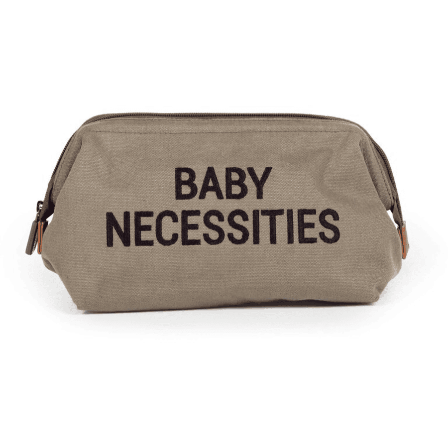 CHILDHOME Baby Necessities Kulturbeutel canvas khaki