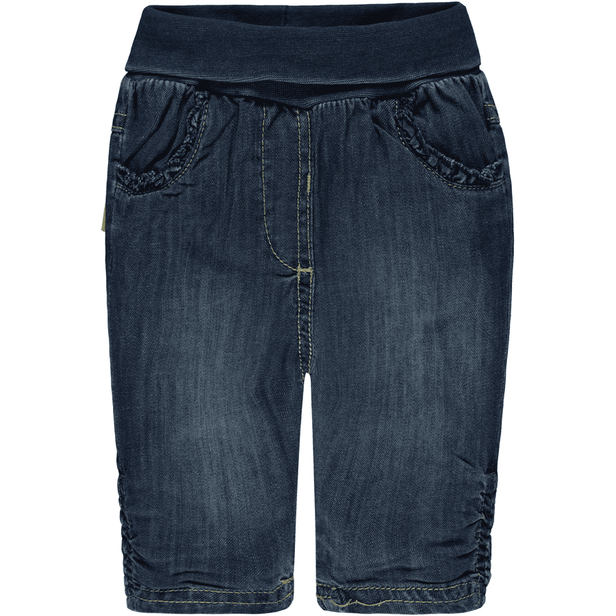 Steiff Girl s Jeans, ciemnoniebieski denim. 