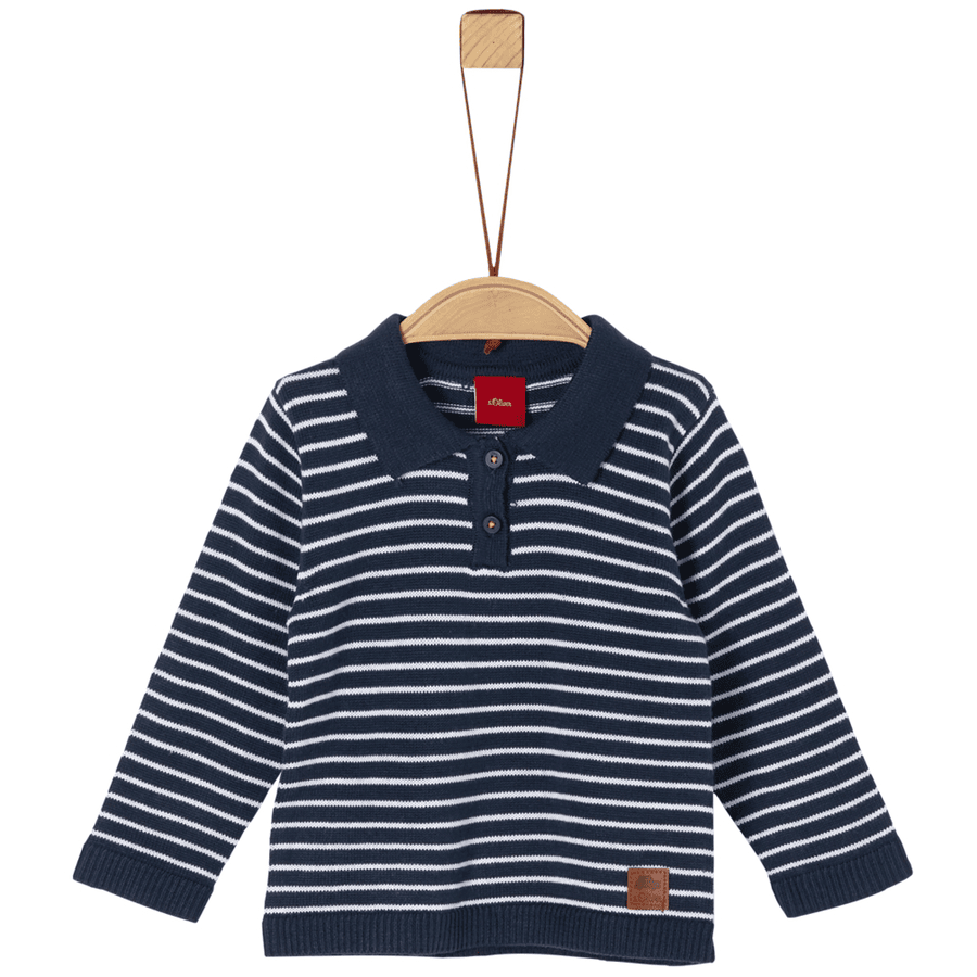 s.Oliver Pullover blue stripes