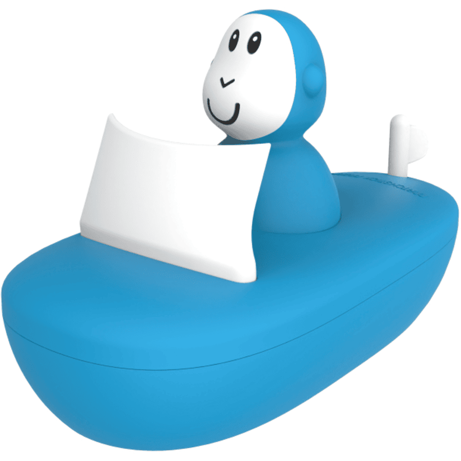 MATCHSTICK MONKEY  ™ Set juego de barco para baño azul
