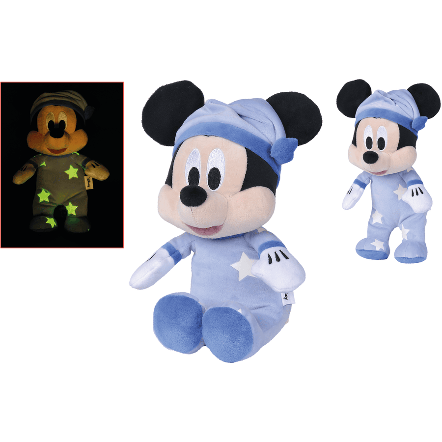 Simba Disney Goodnight Mickey GID Pluszak 25 cm.