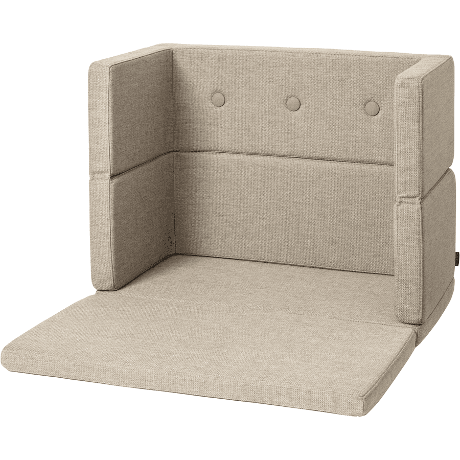 Square KlipKlap barnsoffa/Play Fold sand 