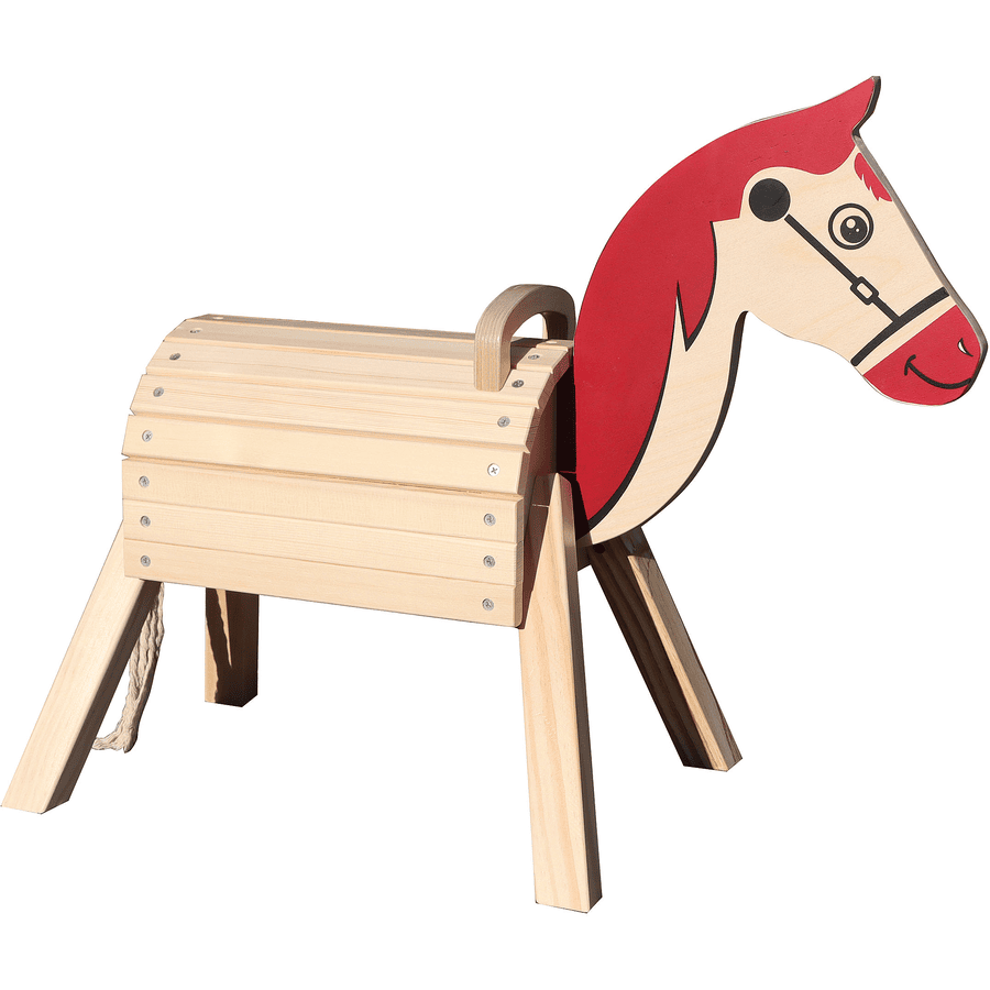 BLS Caballo de madera Pony Duply Woody 