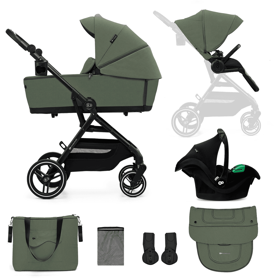 Kinderkraft Cochecito YOXI 3en1 Mystic Green 