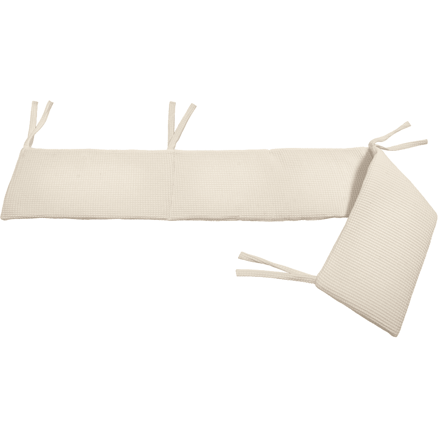 Dr. Sonne Nest wafelpiquet effen sand 26 x 180 cm