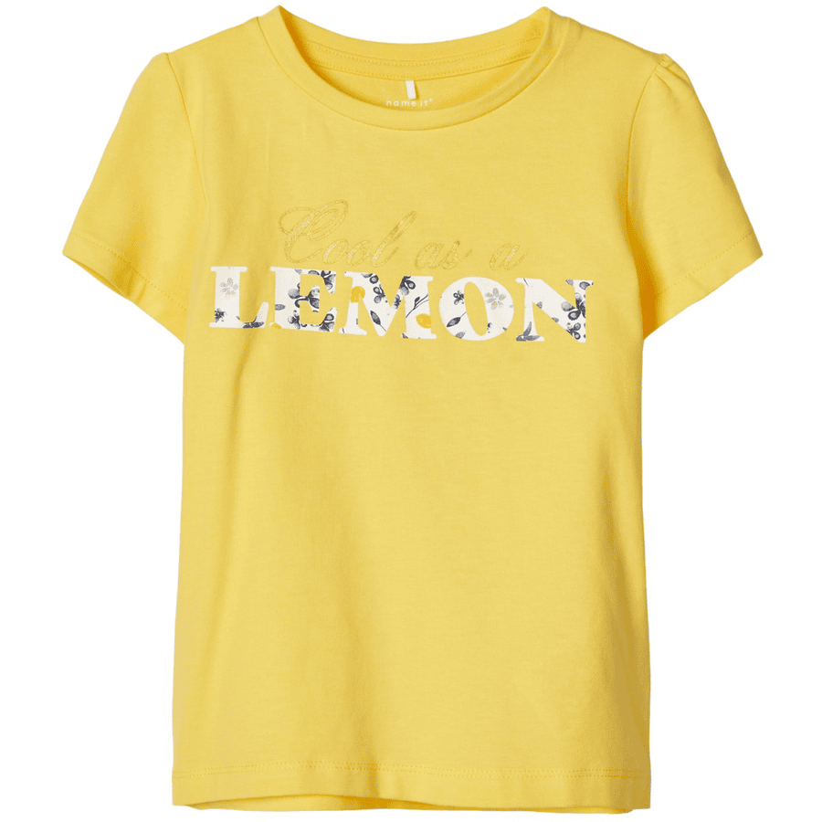 name it Girls T-Shirt Nmfdagne aspen gold 