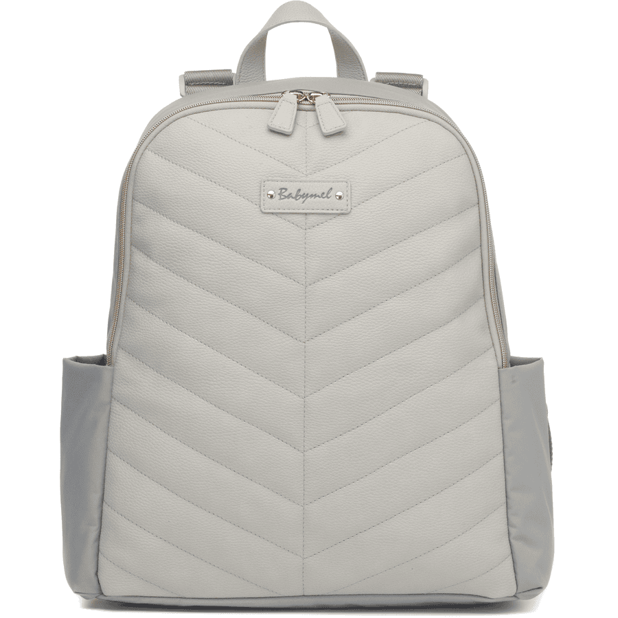 Babymel Sac à langer dos Gabby pale grey