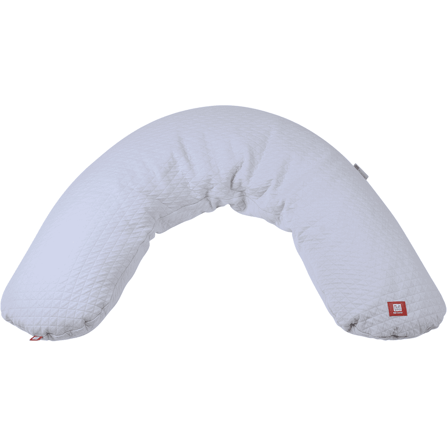 RED CASTLE Coussin d'allaitement Big Flopsy Fleur de coton® gris nacré