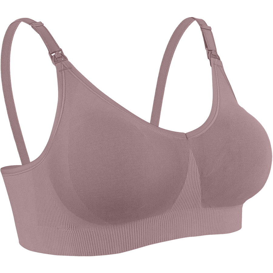 bravado! Reggiseno da allattamento Body Silk Seamless sostenibilità grigio orchidea