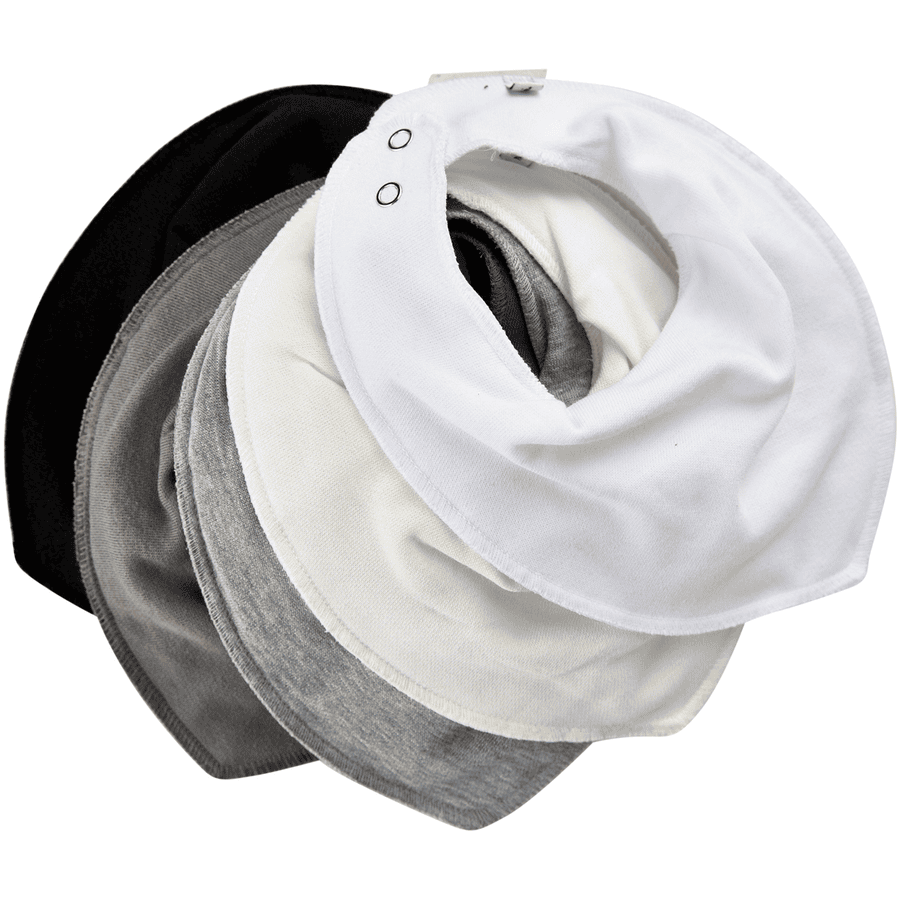 pippi Bandana 5 Pack White 