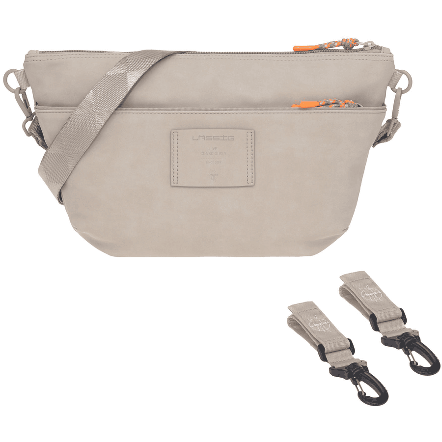 LÄSSIG Organiser Bum Bag Humus