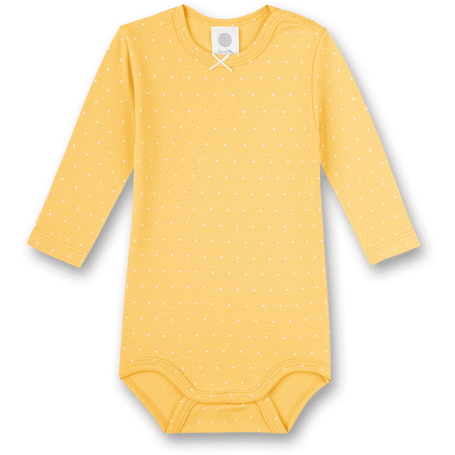 Sanetta Body de bebé amarillo