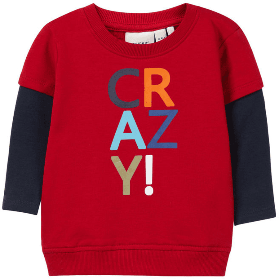 name it Sudadera Olli bufón rojo