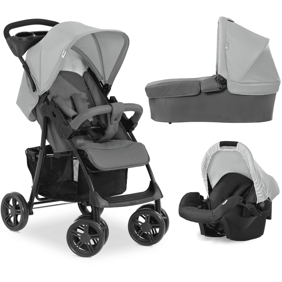 hauck Poussette Trio Shopper Grey