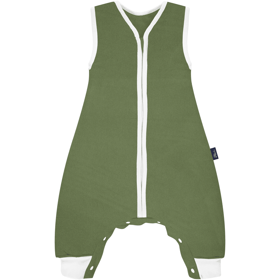 Alvi® Sleep-Overall Special Fabric Felpa Nap green