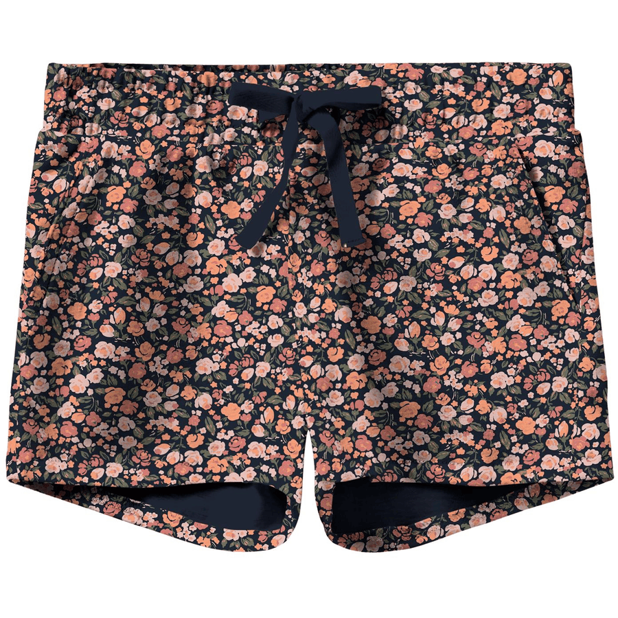 name it Shorts Nmfvigga Dark Sapphire small flowers