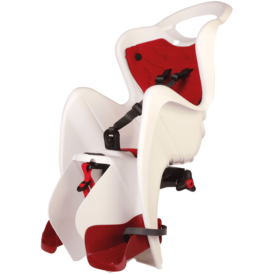 BELLELLI Fahrradsitz Mr Fox rack mount White / Red