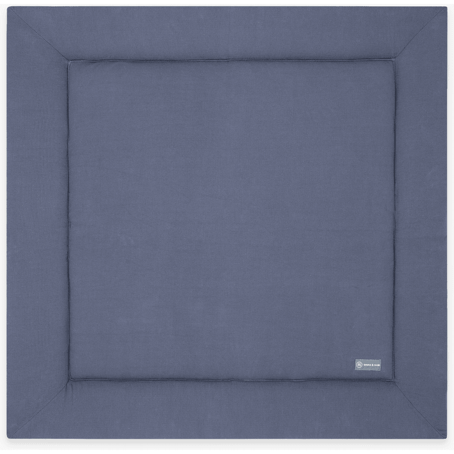 Essential emma &amp; noah kravleteppe Mini Pique Blue 120 x 120 cm