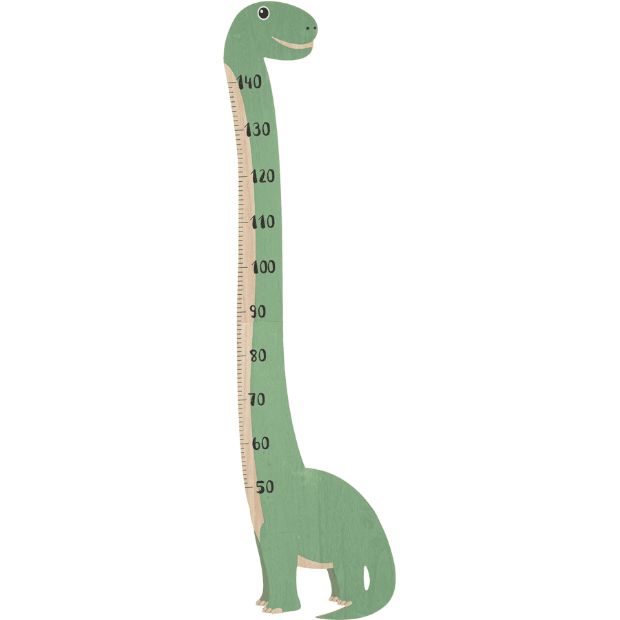 atmosphera for kids Toise enfant dinosaure bois vert 140 cm