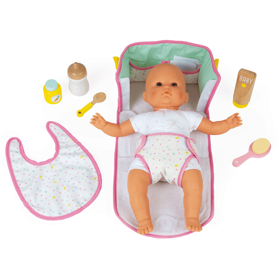 Janod ® BRICO'KIDS luier en luier verschoon set (8 stuks accessoires)