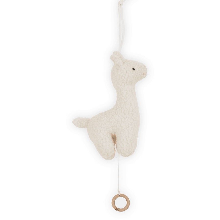 Jollein Spieluhr Lama off-white