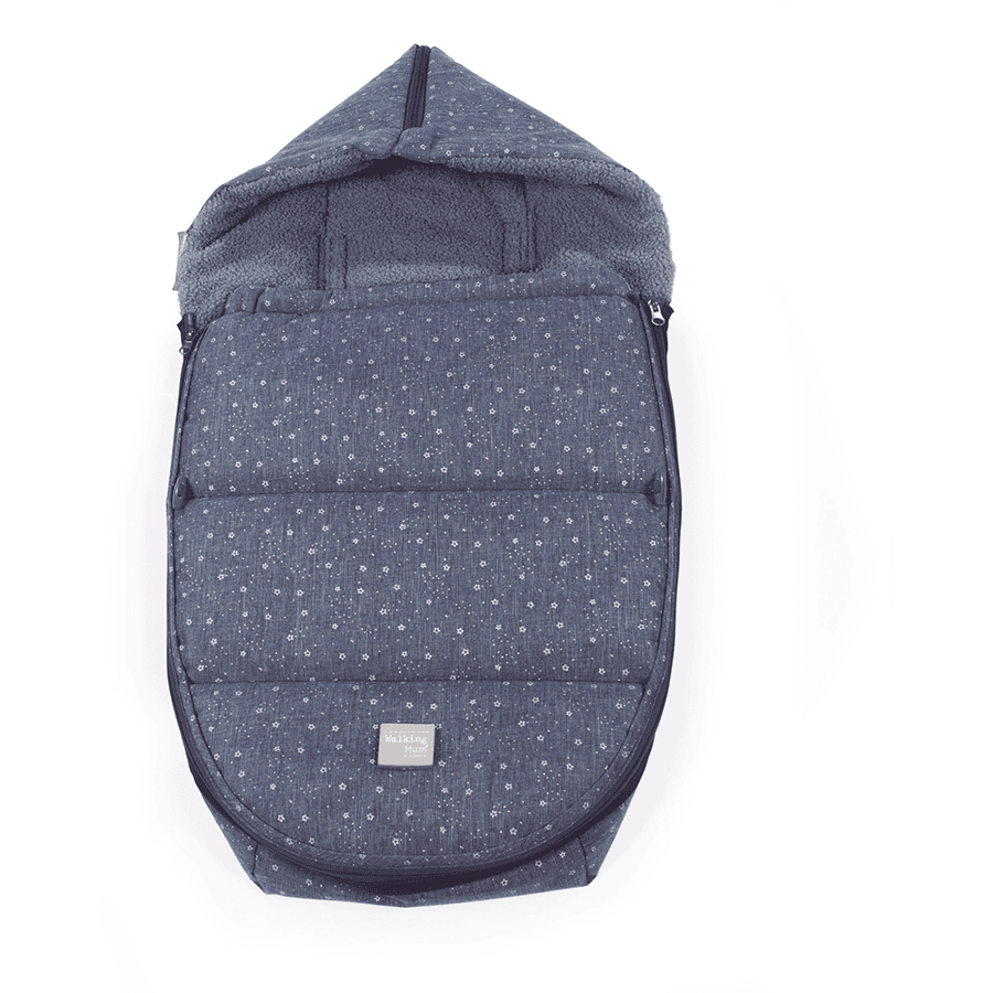 Walking Mum Fußsack für Autositze Dreamer Blau
