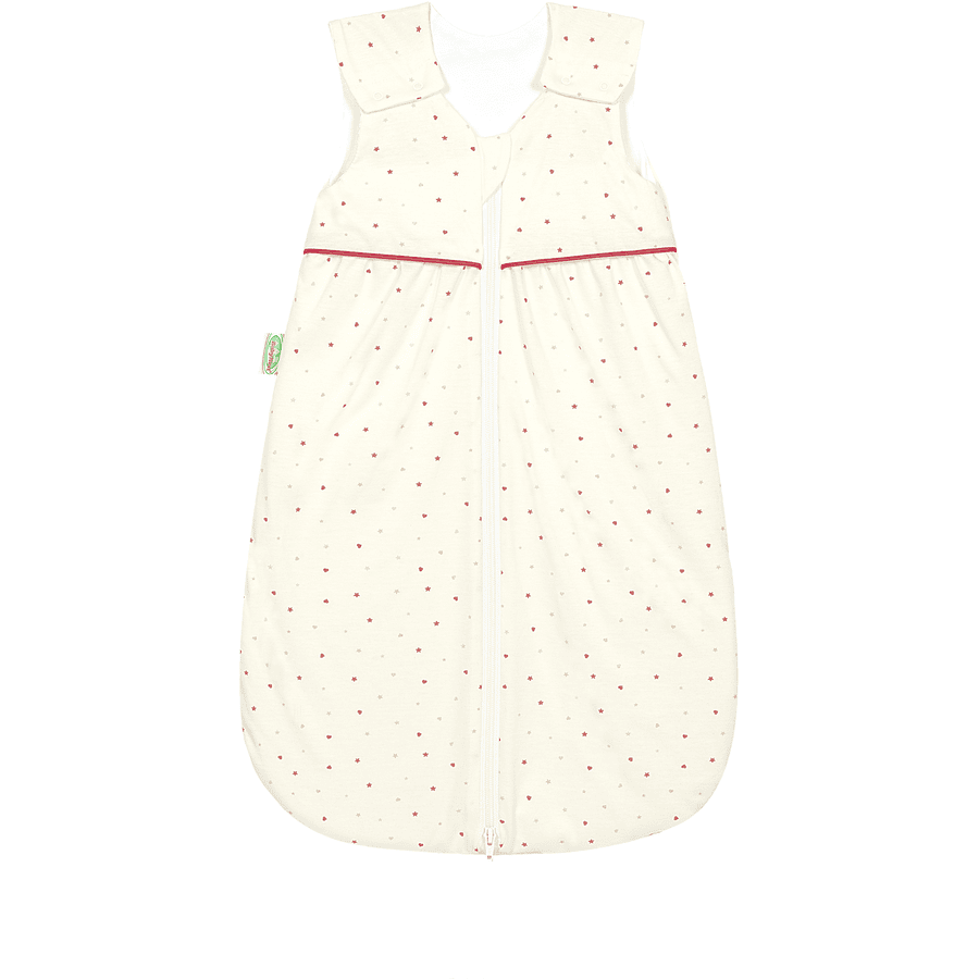 odenwälder Jersey Schlafsack Anni heart/stars blue 70cm - 130cm