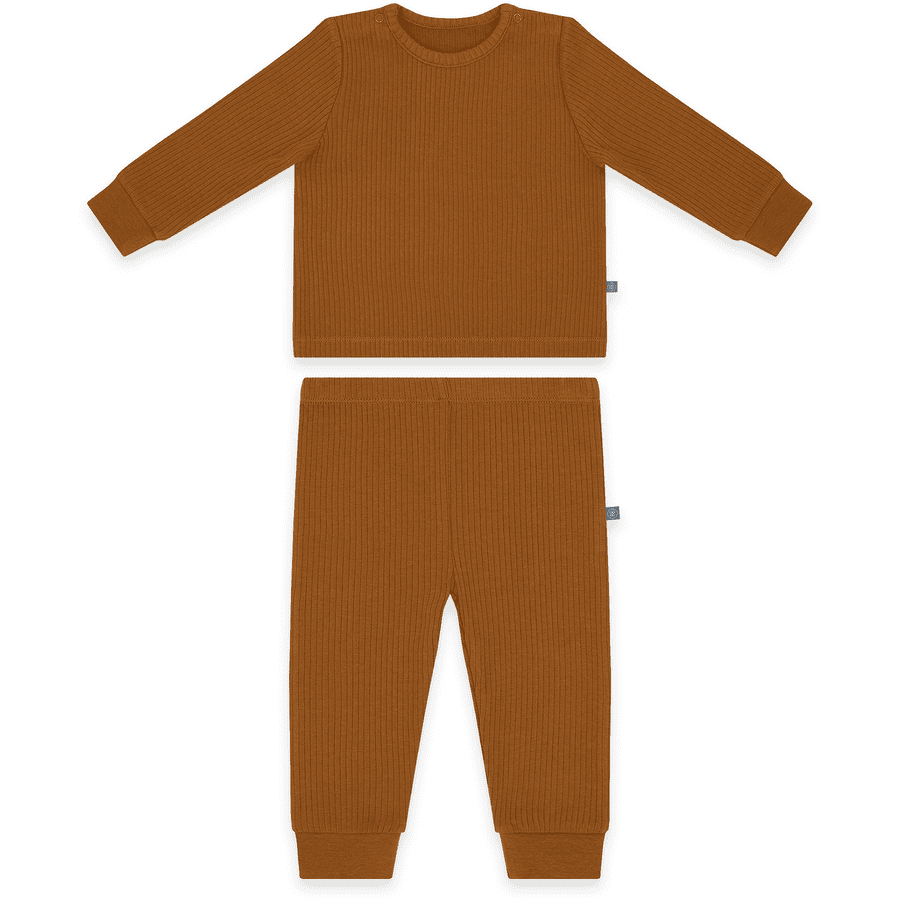 Essential emma &amp; noah pyjama 2-delig Toffee