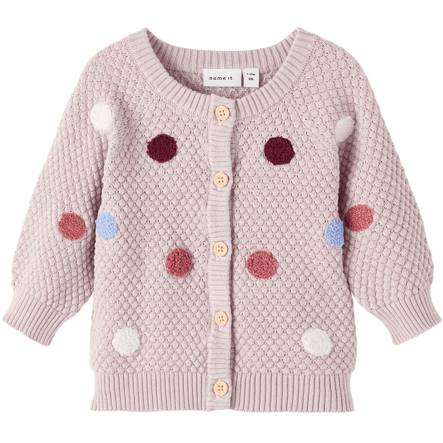 name it Cardigan Nbfnolisa Burnished Lilac