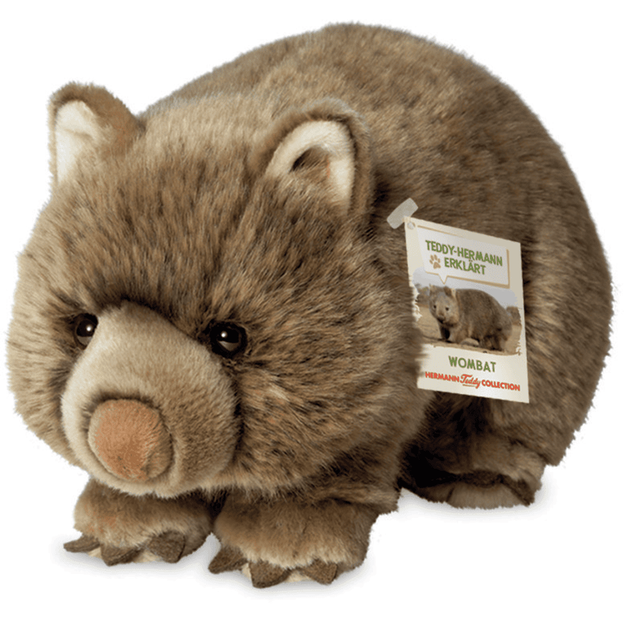 Teddy HERMANN ® Przytulanka Wombat 26 cm