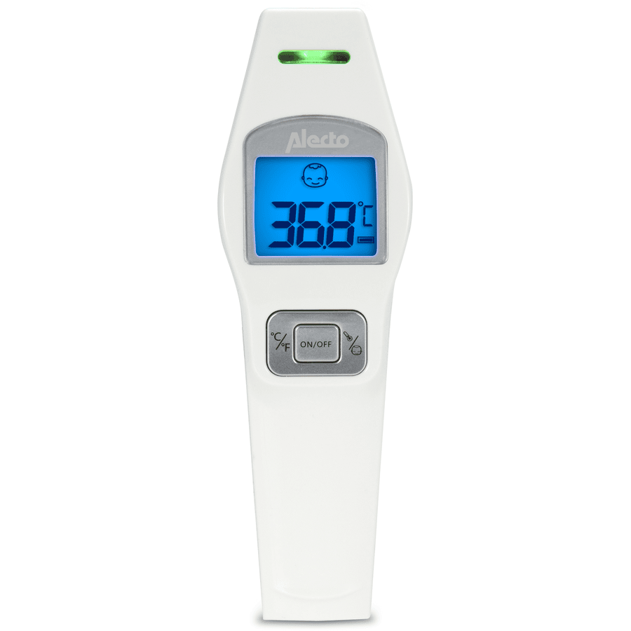 Alecto Infrarode voorhoofdthermometer, wit