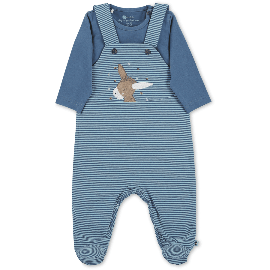 Sterntaler Romper Set Jersey Emmilius medium blå