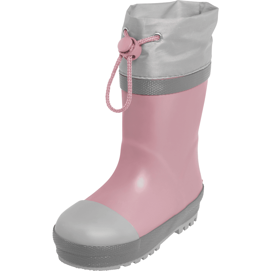 Playshoes  Bottes en caoutchouc doublées rose