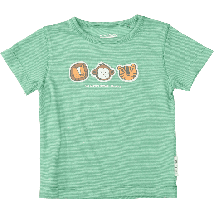 Staccato  T-shirt emerald structured 