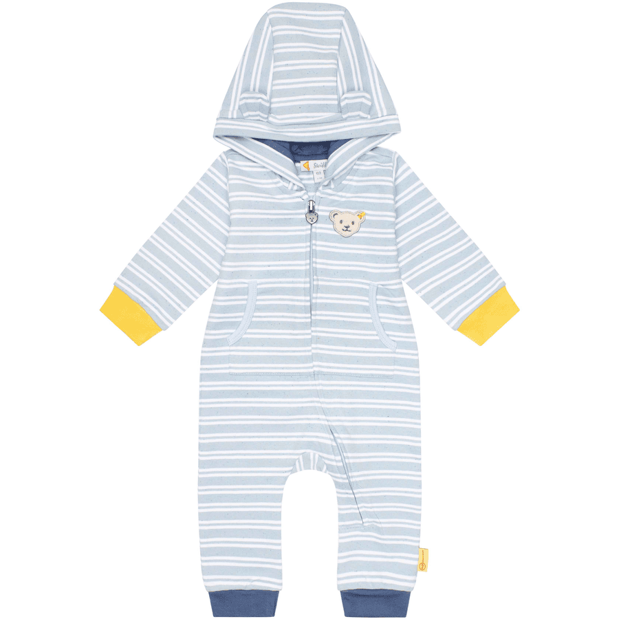 Steiff Romper pitkähihainen Chambray sininen