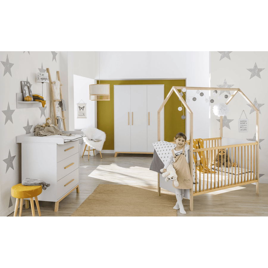 Schardt Kinderzimmer Venice Grey mit Hausbett