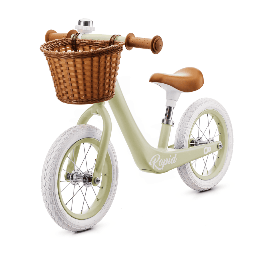 Kinderkraft Bicicleta sin pedales Rapid savannah green 