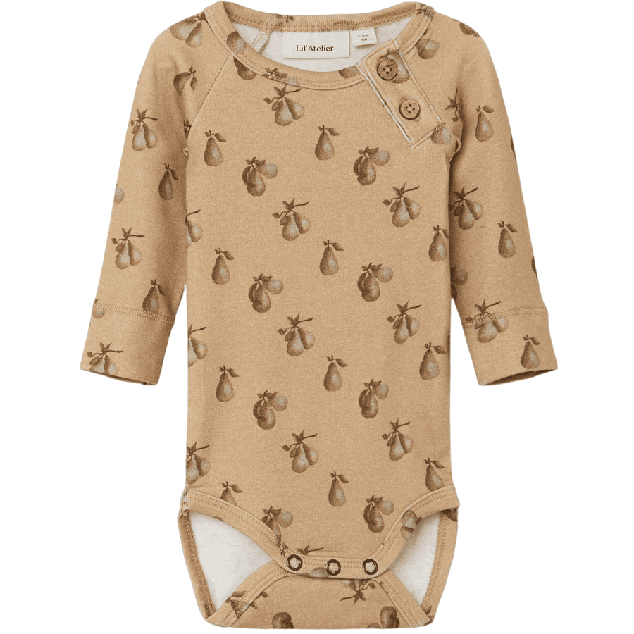 Lil'Atelier Body manches longues Nbmgeo Warm Sand 