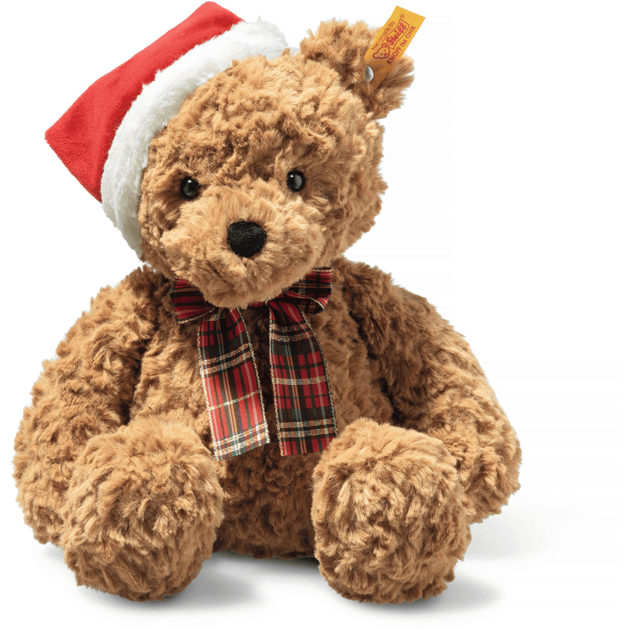 Steiff Měkký Cuddly Friends Medvídek Jimmy hnědý Vánoce, 30 cm
