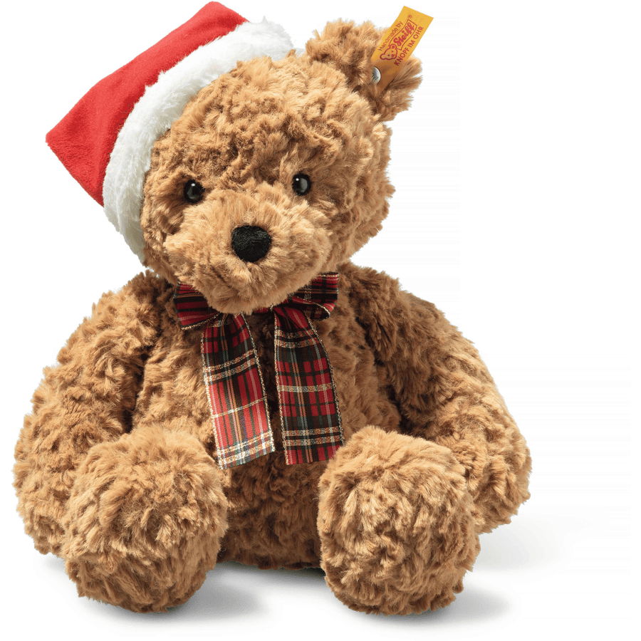 Steiff Miękki Cuddly Friends Miś Jimmy brązowy świąteczny, 30 cm