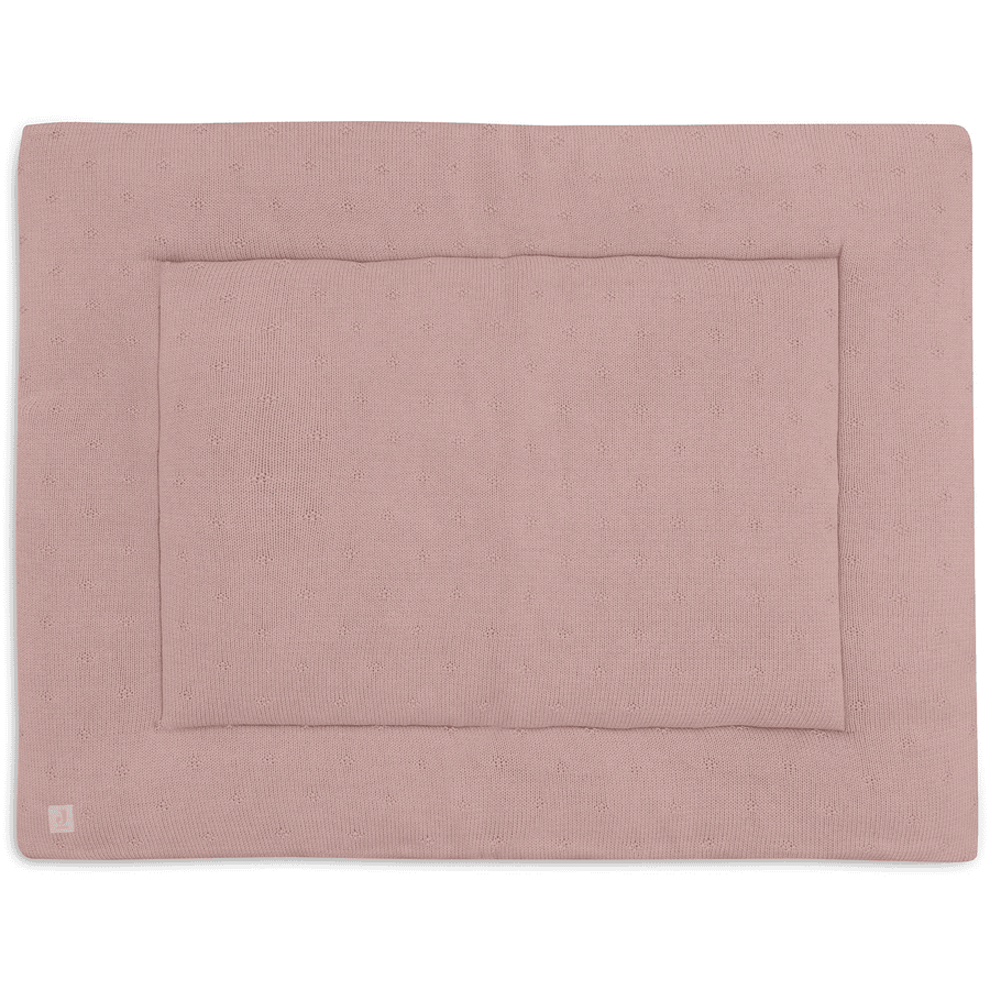 jollein Koc do raczkowania Cosy Knit Wild Rose 75 x 95 cm