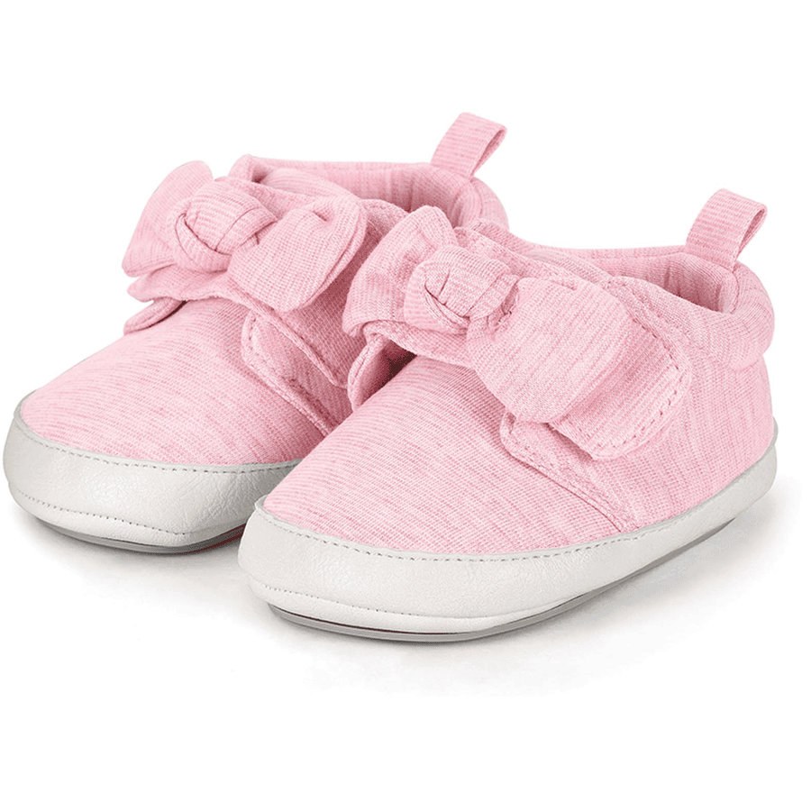 Sterntaler Baby sko rosa melange