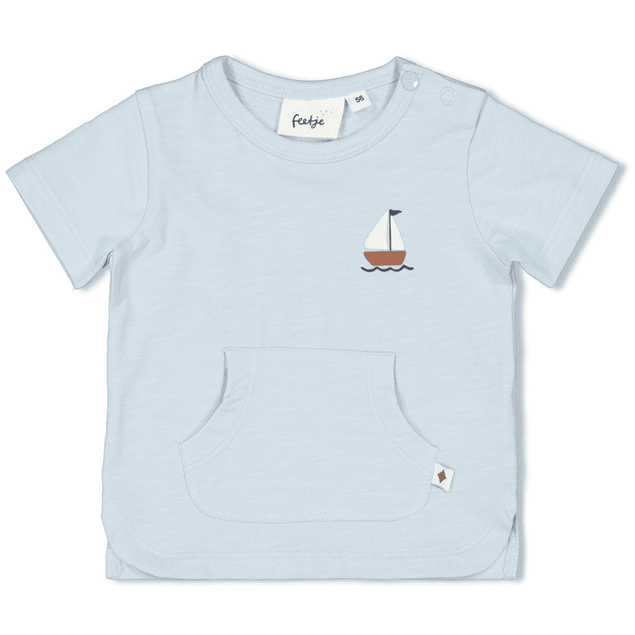 Feetje Camiseta infantil Let's Sail Blue